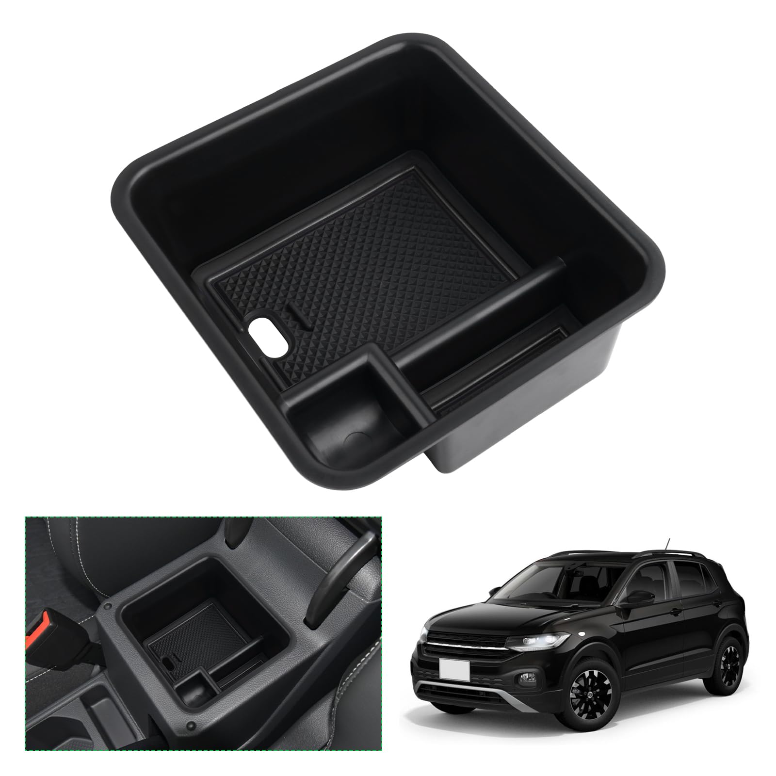 Amazon | 【GAFAT】フォルクスワーゲン T-Cross 2019年~現行 車用収納